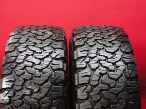 中古タイヤ 285/75R16 116/113R 2本セット BFグッドリッチ オールテレーン T/A KO2 BFGoodrich ALL-TERRAIN T/A KO2 9.0分山 ランクル