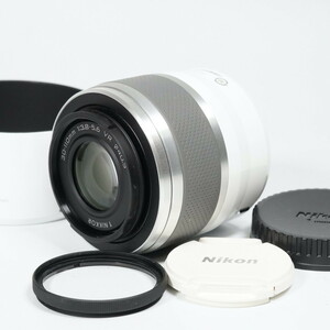 Nikon ニコン 1 30-110mm F3.8-5.6 VR ホワイト /9608 Kenko PRO1D 40.5mm 保護プロテクター