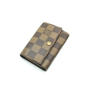 ルイヴィトン　LOUISVUITTON　６連　ダミエ　キーケース　メモ１