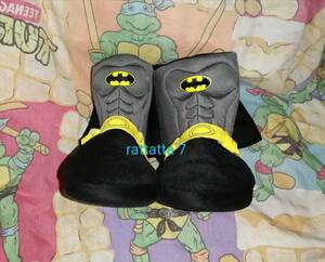 ☆DC Comics☆BATMAN☆Room shoes☆slippers☆バットマン☆ルームシューズ☆室内靴☆マント付き