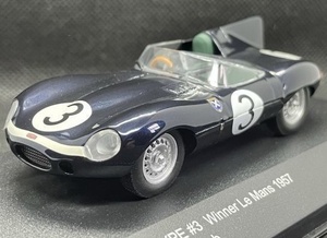 【非売品】Ж イクソ 1/43 ジャガー JAGUAR Dタイプ D-Type #3 ルマン 優勝車 Winner Le Mans 1957 限定 1000台 ixo Ж Daimler デイムラー