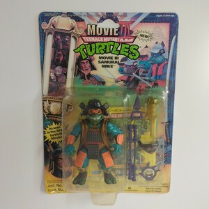 タートルズ サムライ ミケランジェロ フィギュア 旧 タカラ TMNT Samurai mike figure Teenage Mutant Ninja Turtles movie 3 Playmates