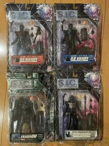 S.I.C. キカイダー ハカイダー 4人衆 00 vol.4 レッド　シルバー　ブルー　未開封品