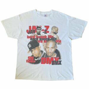 90s ビンテージ　ジェイ Z DMX RAP TEE Tシャツ 半袖 