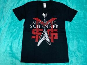 MICHAEL SCHENKER マイケル・シェンカー Tシャツ M バンドT ロックT Assault Attack Immortal Built to Destroy UFO M.S.G MSG