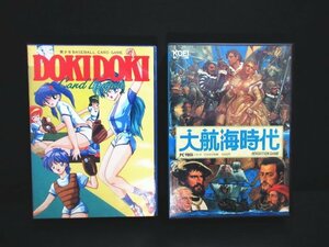 XB055△PC-9801 / KOEI / 大航海時代 / 5 2HD(2枚組) / DOKIDOKI / 5 2HD(2枚組) // 計2点 // 現状渡し