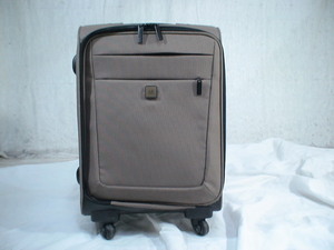 2508　AB LONDON　ベージュ スーツケース　キャリケース　旅行用　ビジネストラベルバック