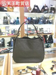 中古【BOTTEGA VENETA】 ボッテガヴェネタ ブリオ スモール ワンハンドバッグ