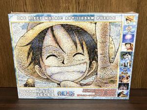 フィルム未開封 2012 ONEPIECE ルフィ ワンピース モザイクアート TVアニメ 名シーン ジグソー パズル JIGSAW PUZZLE 1000ピース 日本製