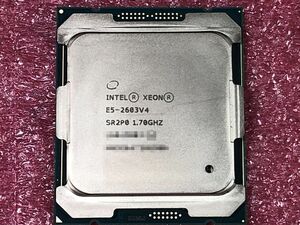 #1251 Intel Xeon E5-2603 v4 SR2P0 (1.70GHz/ 15MB/ LGA2011-3) 保証付 #01
