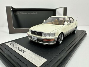 ignition model 1/43 Toyota Celsior セルシオ (F10) パール ホワイト IG1819