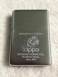 ZIPPO ジッポー オイルライター ブラックバス フィシング 釣り BLACKBASS 未使用品 2002年製 1937レプリカ