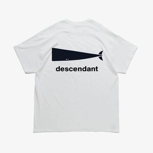 DESCENDANT Tシャツ 白 CACHALOT 3