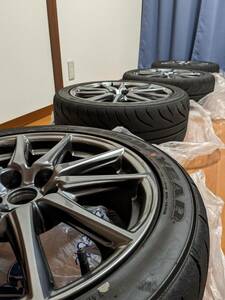  [ハイグリップタイヤ イーグルRS S-spec 225/45R17]+[スバル ZD8 BRZ 純正ホイール 7.5j 17インチ 5H100]４本