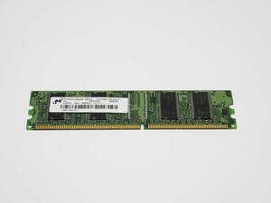 【ジャンク】Micron PC2100 DDR266対応メモリ「MT4VDDT1664AG-265C3」128MB 266MHz PC2100U-25330-Z CL2.5