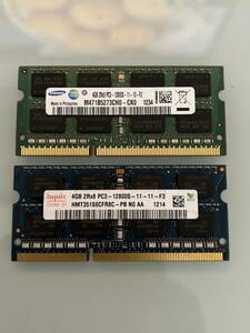 (送料無料) 8GB (4GB 2枚) PC3-12800S DDR3-1600 S.O.DIMM 204pin 2Rx8