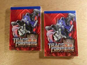 トランスフォーマー メモ帳 2個 Transformers Revenge of the Fallen タカラトミー 2009 日本製 デッドストック レア 希少 文房具