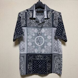 LOUIS VUITTON × fragment design ×DSM Bandana shirt ルイヴィトン フラグメント バンダナ半袖シャツ 藤原ヒロシ