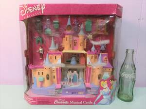 ディズニー シンデレラ城 フィギュア 人形 プリンセス ドールハウス ミュージカル キャッスル お城 Disney シンデレラ 検 ポーリーポケット