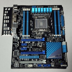 ASUS P9X79 LE IOパネル付属 LGA2011 ATXマザーボード 最新Bios 動作確認済 PCパーツ