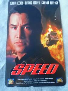 使用済み　テレカ　スピード　SPEED　キアヌ・リーブス　＜110-011＞50度数