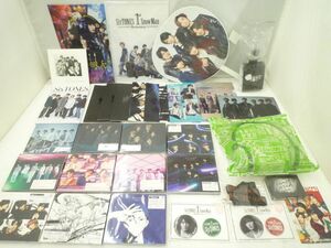 【中古品 同梱可】 SixTONES LIVE TOUR 2024 VVS ペンライト 他 CD うちわ 等 未開封含む グッズセット