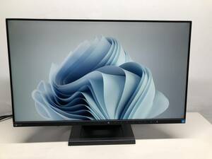 ☆E96☆ EIZO FlexScan EV2450-BK 超狭額ベゼル 23.8型ワイド　フルHD（1920x1080）IPSパネル ノングレア(非光沢)，通電画面にあり