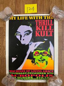 124 ポスター My Life with the Thrill Kill Kult フランク・コジック アートポスター Acropolis 1993 Design by Frank Kozik