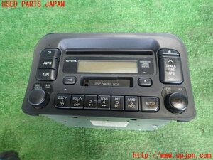 5UPJ-98776495]ランクル100系(HDJ101K)CD&カセットプレイヤー 【ジャンク品】 中古