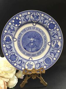英国ヴィンテージ ◆ スポード ロード ネルソン プレート 絵皿 飾り皿