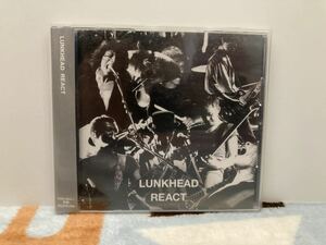 【CD】LUNKHEAD / REACT 1 ライブ会場限定盤