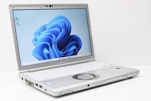 ノートパソコン Windows11 中古 Panasonic レッツノート CF-SV8 第8世代 Core i5 SSD256GB メモリ8GB Windows10 DVDマルチ カメラ