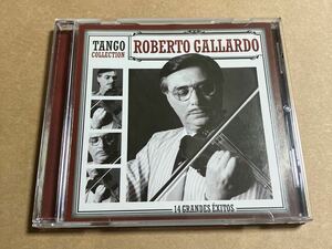 CD ROBERTO GALLARDO / TANGO COLLECTION 1701-2 14 GRANDES EXITOS ジャケットツメ跡あり