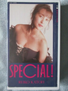 ＶＨＳビデオ かとうれいこ【SPECIAL!】歌詞カット付　6曲　27分　テイチクレコード　1991　TEVA-28008 　　　　　 j414