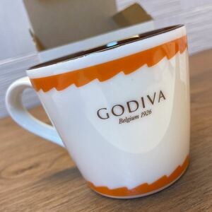 即決★ゴディバGODIVA パルフェショコラ　マグカップ2012年　オレンジ　新品未使用