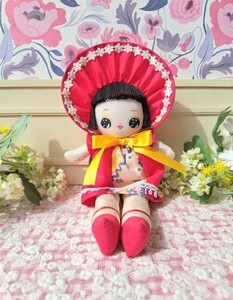 未使用☆レトロ ポップ 有名人形作家さま 文化人形 宇山あゆみ ハンドメイド ポーズ人形 着せかえ人形 インテリア 置物 雑貨 