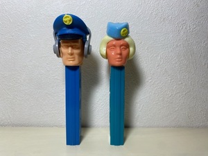 PEZ　ペッツ　Pilot Stewardess　パイロット　スチュワーデス　２個セット