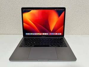 2105-２ １円スタート MacBook Pro 2017 13-inch A1706 CPU-i7 3.5GHz USキーボード スペースグレイ