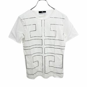 新品　Vintage GIVENCHY ヴィンテージ　ジバンシーイ　レディース　ホワイト　半袖Tシャツ カットソー トップス
