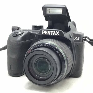 カメラ Pentax X-5 / SMC Pentax 4.0-104mm 一眼レフ セット品 現状品 [1675HJ]