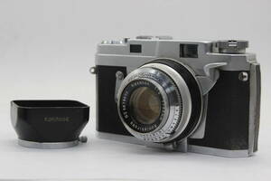 【返品保証】 コニカ KONICA III Hexanon 48mm F2 レンジファインダー カメラ v357