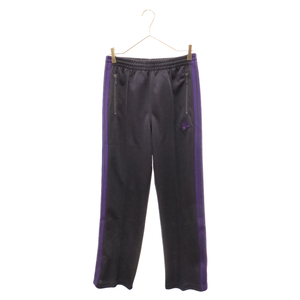 Needles ニードルス 23AW Track Pant-Poly Smooth ポリスムーストラックパンツ ジャージー NS246 ネイビー