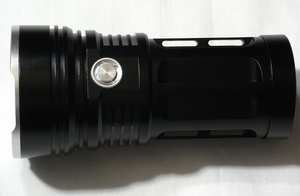 XM-L T6 18灯 LED フラッシュライト ハンドライト T6x18 Flashlight 18650×4本使用 ※電池は付属しません