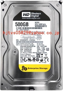 新品 WESTERN DIGITAL WD5003ABYX 500GB 3.5 インチ クリーンプル ウエスタンデジタルキャビア RE4 7.2K Ente