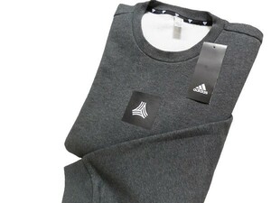 ◆adidas アディダス 裏起毛 スウェット L グレー◆