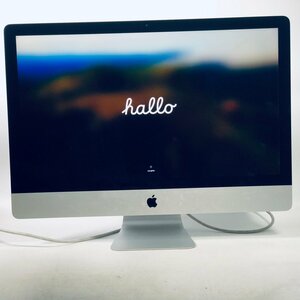 ジャンク iMac Retina 5K 27インチ (Early 2019) Core i5 3.0GHz/24GB/FD 1TB MRQY2J/A