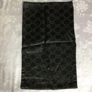 GUCCI グッチ 靴袋　GG　1枚　布袋　シマ　26㎝×41㎝