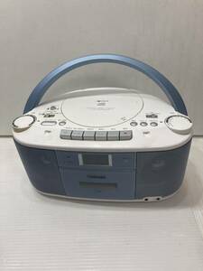 ジャンクTOSHIBA CDラジオカセットレコーダーTY-CDS5