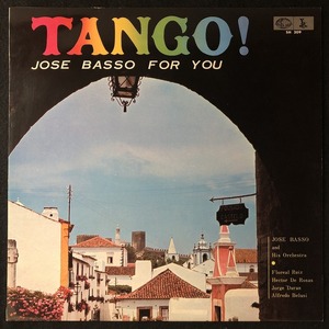 【ペラジャケ】美品 プロモ 見本品 / ホセ・バッソ「情熱のタンゴ ホセ・バッソをあなたに」TANGO! JOSE BASSO FOR YOU / JOSE BASSO