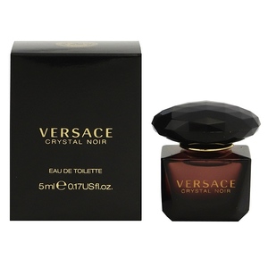 ヴェルサーチェ クリスタル ノワール ミニ香水 EDT・BT 5ml 香水 フレグランス CRYSTAL NOIR VERSACE 新品 未使用